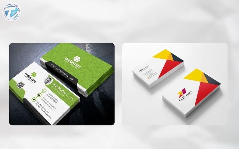 Tuân theo kích thước card visit chuẩn giúp tiết kiệm chi phí